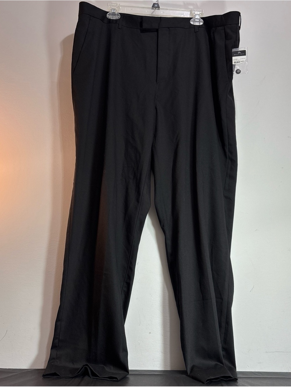 Sean John Men's Black Dress Pants - Classic Straight Fit. J-77